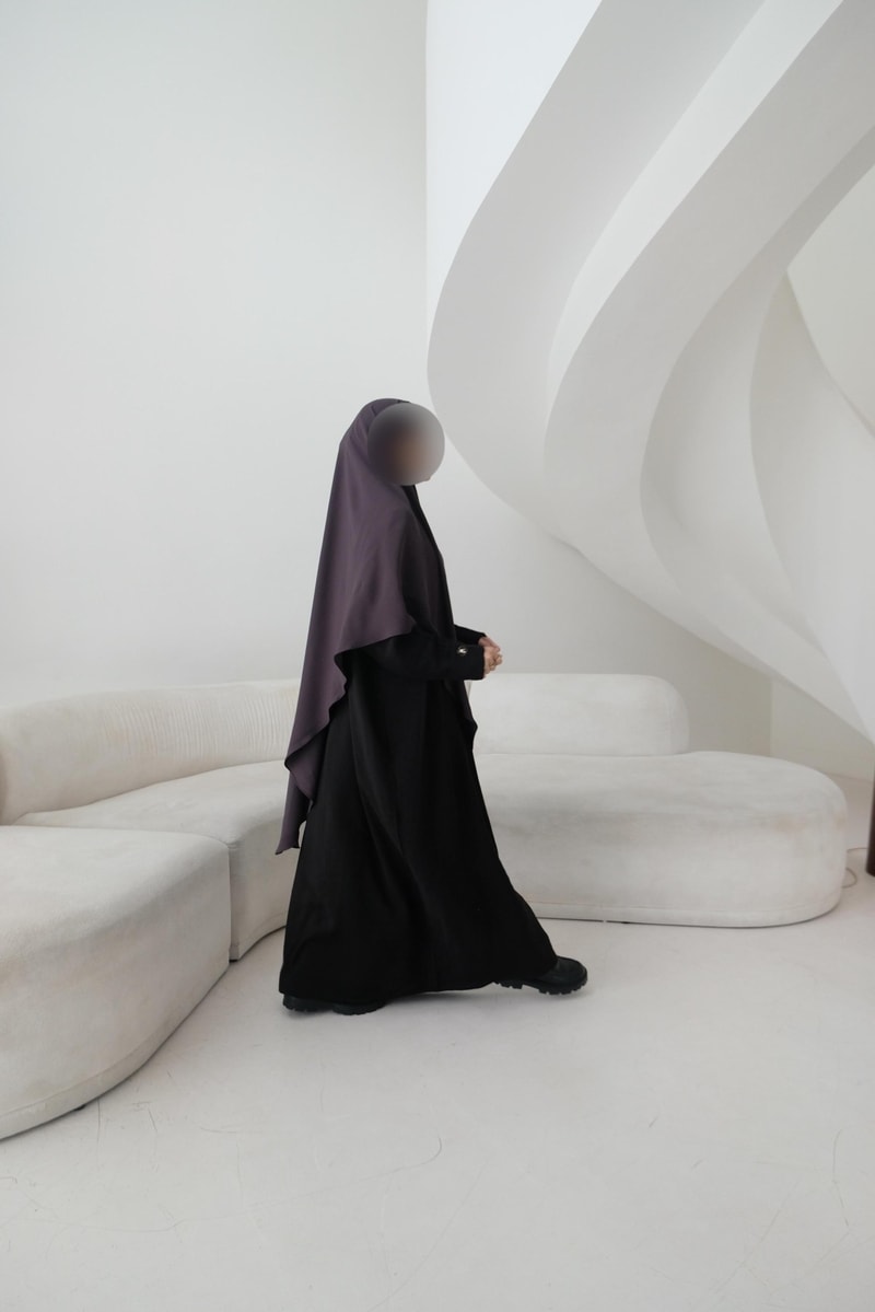 Loose Abaya - Black