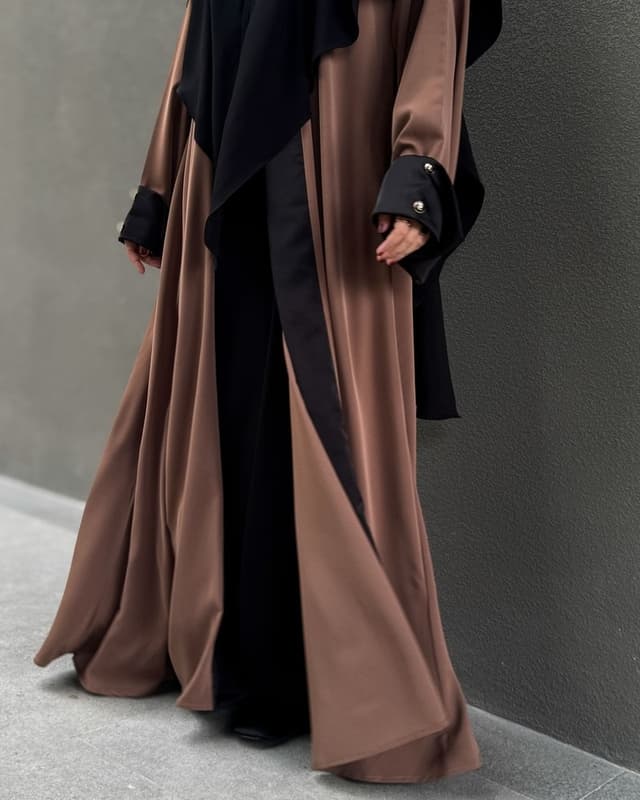The Classy Abaya - Black Mocca