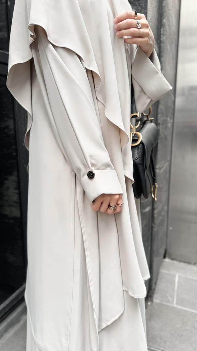 Luna Set Oversized Tunik - Frosted Almond