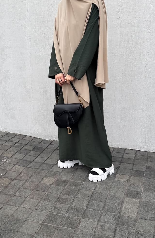 Mindful Abaya - Emerald