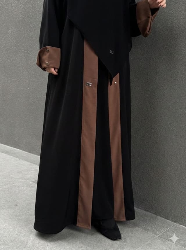 The Classy Abaya - Black Mocca (Dubai)
