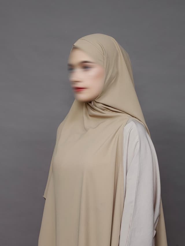 Allure Khimar - Bandana Halfside